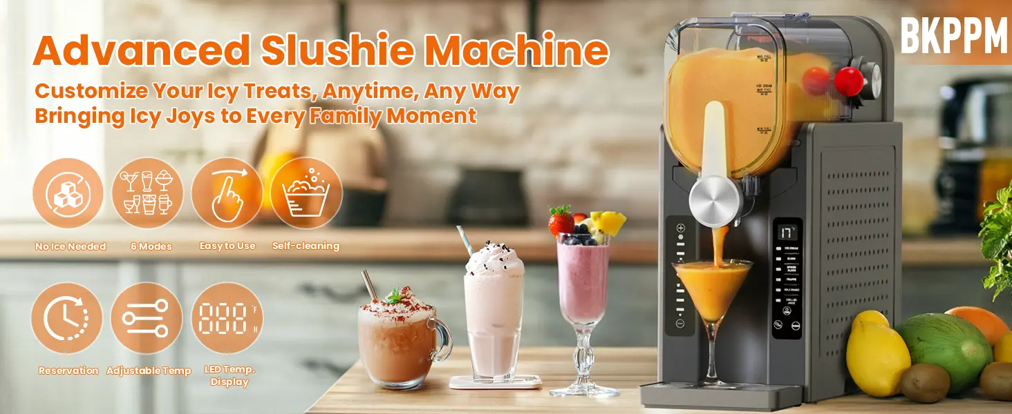 BKPPM Slushie Machine Benefits