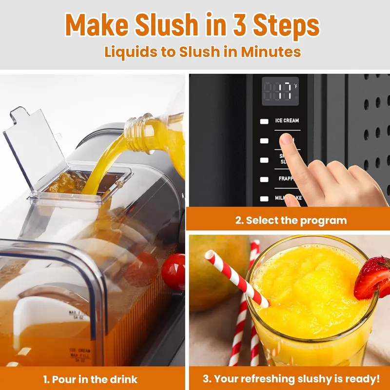 BKPPM Slushie Machine Instructions